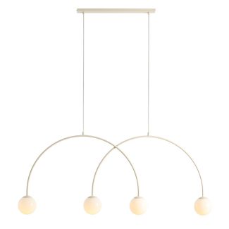 ALDEX 1116L9_L LAMPA WISZĄCA UNA 4 CREAM L