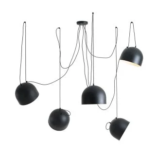 ALDEX 1122F1 LAMPA WISZĄCA NOOR 5 BLACK