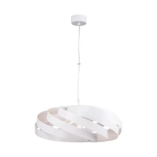 ZUMALINE 1134 LAMPA WISZĄCA VENTO 60 CM BIAŁA/WHITE