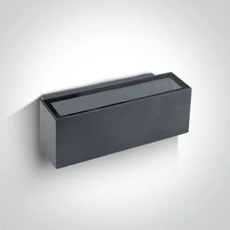 ONE LIGHT 67374A/AN/W Kalentzi kinkiet antracyt LED 3000K 2x6W IP54