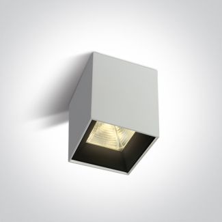 ONE LIGHT 12115HA/W/W Serwia 2 biała oprawa sufitowa COB LED 3000K 15W
