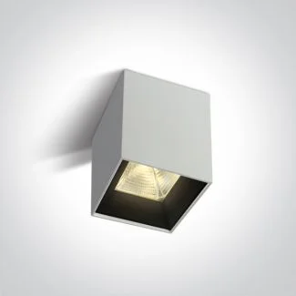 ONE LIGHT 12115HA/W/W Serwia 2 biała oprawa sufitowa COB LED 3000K 15W