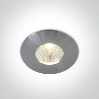ONE LIGHT 10112P/AL/W Alasa aluminiowy wpust COB LED IP64 3000K 12W