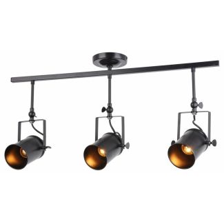 REALITY 638003-02 Gemma lampa sufitowa czarna