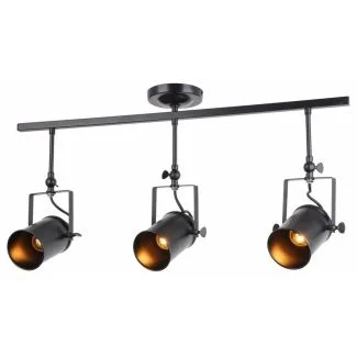 REALITY 638003-02 Gemma lampa sufitowa czarna