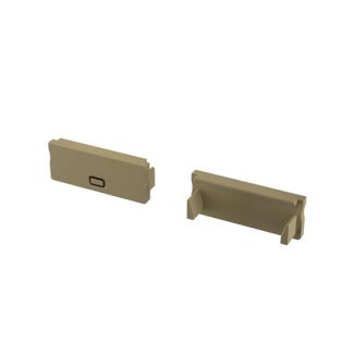 LED LABS 12-0000-61 Zaślepka do profilu LED LUMINES DUAL inox 2w1