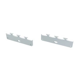 LED LABS 12-0441-10 Zaślepka ALU do profilu LED LUMINES LARGO M1 biała z otworem