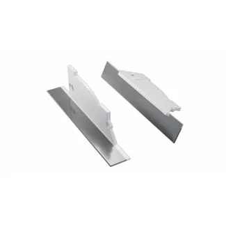LED LABS 12-0551-10 Zaślepka ALU do profilu LED LUMINES PERO biała z otworem lewa