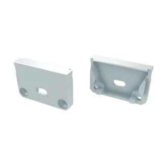 LED LABS 12-0641-10 Zaślepka ALU do profilu LED LUMINES SILEDA biała z otworem