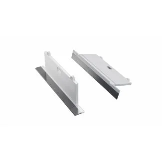LED LABS 12-0651-10 Zaślepka ALU do profilu LED LUMINES SORGA biała z otworem