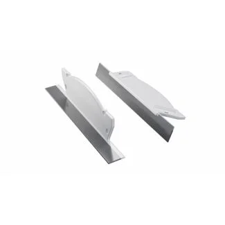 LED LABS 12-0891-10 Zaślepka ALU do profilu LED LUMINES VEDA biała z otworem