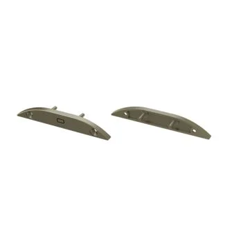 LED LABS 12-0993-01 ZaĆlepka do profilu LED LUMINES RETO inox 2w1