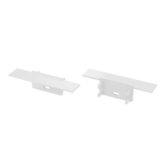 LED LABS 12-1011-00 Zaślepka do profilu LUMINES Hiro biała z otworem