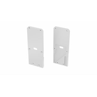 LED LABS 12-1121-10 Zaślepka ALU LUMINES UNICO + Talia M2 biała lewa z otworem