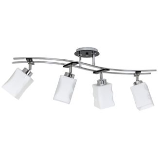 LUMINEX 791 oprawa sufitowa Derby plafon czarny chrom