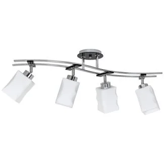 LUMINEX 791 oprawa sufitowa Derby plafon czarny chrom