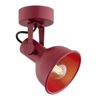 ARGON 8298 LENORA kinkiet / plafon 1 pł. czerwony