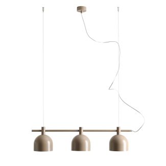 ALDEX 976E_17 LAMPA WISZĄCA BERYL 3 BEIGE
