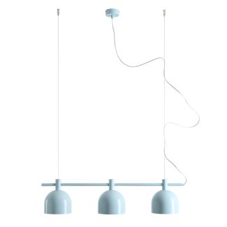 ALDEX 976E_29 LAMPA WISZĄCA BERYL 3 BABY BLUE
