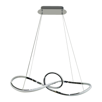 MILAGRO ML8117 Lampa wisząca Marco Chrome 42W LED