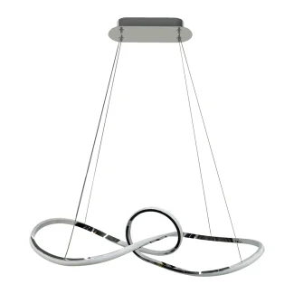 MILAGRO ML8117 Lampa wisząca Marco Chrome 42W LED
