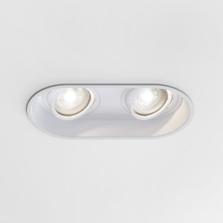 ASTRO 1249028 Minima Round Twin Adjustable spot biały