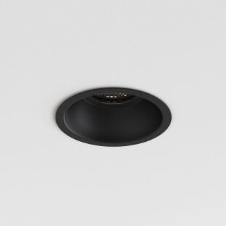 ASTRO 1249035 Minima Slimline Round Fixed Fire-Rated IP65 spot czarny