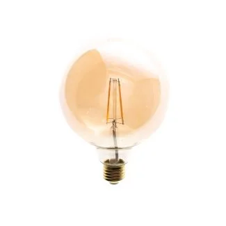 MILAGRO EKZF8016 Żarówka Filamentowa LED 6W G125 E27 2700K Amber