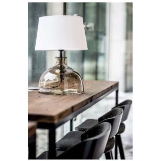 4 CONCEPTS HAGA TAUPE L212175217 lampa stołowa z abażurem