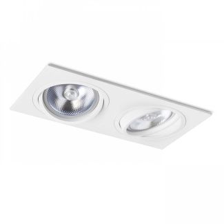 RENDL R12703 PASADENA G53 SQ II biała 12V G53 2x50W
