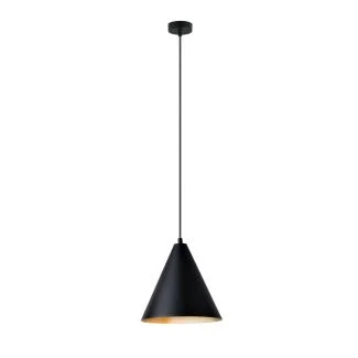 EMIBIG 1271/1 REBEL 1 BLACK/GOLD Lampa wisząca