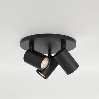ASTRO 1286082 Ascoli Triple Round lampa sufitowa czarny