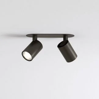 ASTRO 1286098 Ascoli Twin Recessed lampa sufitowa brązowy