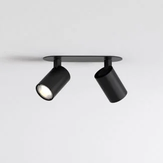 ASTRO 1286100 Ascoli Twin Recessed lampa sufitowa czarny