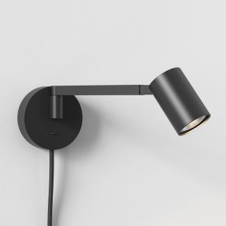 ASTRO 1286138 Ascoli Swing Plug In lampka do czytania czarny