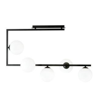 EMIBIG 1291/5 SOMA 5 BL OPAL Lampa sufitowa