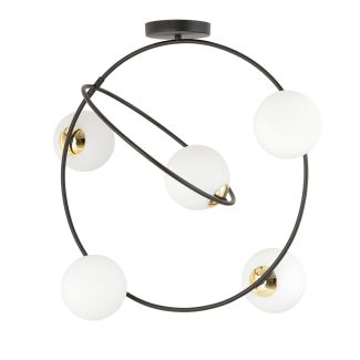 EMIBIG 1293/5 STARDOM 5 BL OPAL LAMPA SUFITOWA