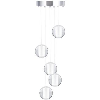 Step into Design ST-9228-5 Lampa wisząca STARLIGHT-5 kryształowa 30 cm