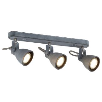 CANDELLUX 93-64301 ASH LAMPA SUFITOWA LISTWA 3X40W GU10 SZARY MAT