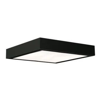 ANTIGO Plafon Nomi - Czarny (420x420 mm) 3000K 1151