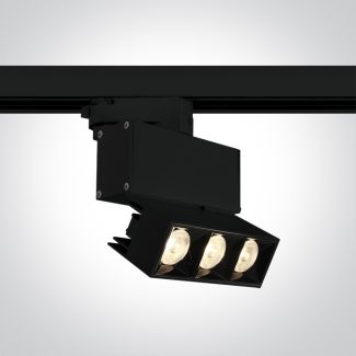 ONE LIGHT 65306BT/B/W Elliniko czarny track spot COB LED 3000K 12W