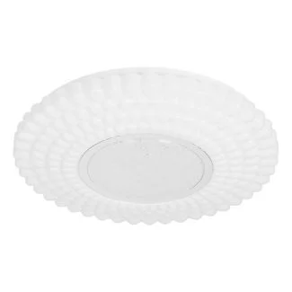 CANDELLUX 13-34250 URAN lampa sufitowa plafon 38cm 24W LED 4000K klosz biały+chromowy