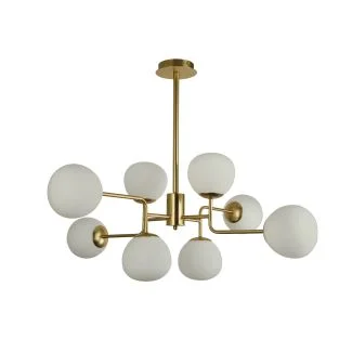 MAYTONI MOD221-PL-08-G Modern Erich Chandelier Brass