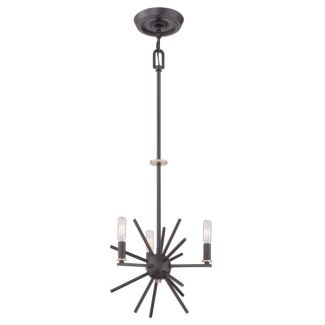 ELSTEAD CARNEGIE QZ/CARNEGIE3 3Lt Chandelier