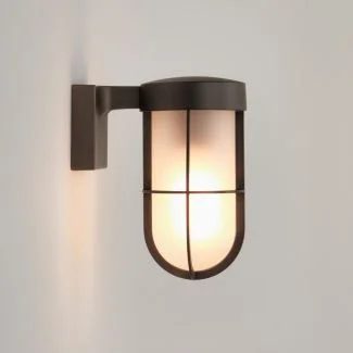 ASTRO 1368026 Cabin Wall Frosted lampa ścienna brązowy