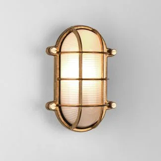 ASTRO 1376006 Thurso Oval lampa ścienna mosiądz