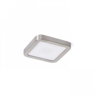 RENDL R12778 HUE SQ 9 wpuszczana nikiel mat 230V LED 6W 3000K