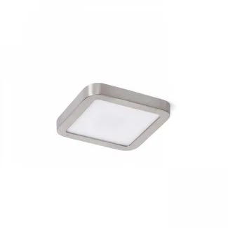 RENDL R12778 HUE SQ 9 wpuszczana nikiel mat 230V LED 6W 3000K
