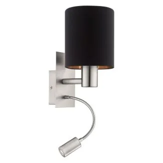 EGLO 96483 LAMPA PASTERI OPRAWA ŚCIENNA WL M.LED NICKEL-M/SW-KUPFER PASTERI