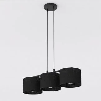 EMIBIG 1655/3 ECO 3 BL BLACK LAMPA WISZĄCA